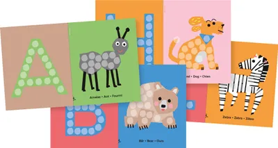 Produktbild von PlayMais Kartenset Classic ABC