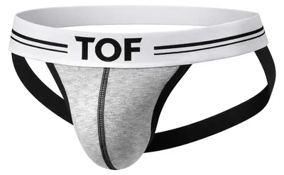 Immagine prodotto di TOF Paris French Jock Grigio Melange - 1x Taglia S