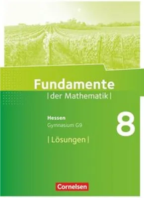 Obrázek produktu pro Fundamente der Mathematik 8. Schuljahr - Hessen - Lösungen zum Schülerbuch