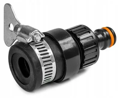 Produktbild von Universal Wasserdieb 13 - 15mm - Wasserhahnstück - Adapter Innenhahn - Auch für Gardena geeignet - Schlauchkupplung