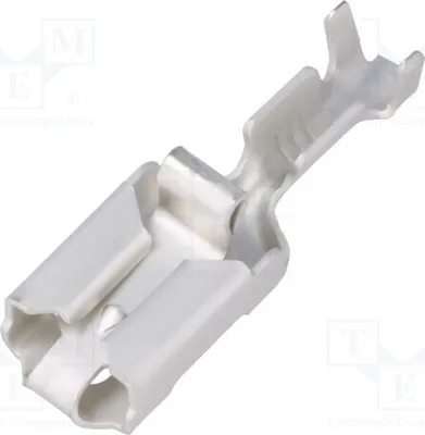 Immagine prodotto di 5x Connettore: piatto, femmina, 0,8 mm, 0,5÷1,5 mm², 6,3 mm, dritto, 160759-4, non isolato