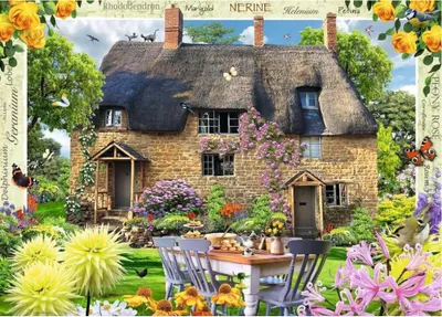 Zdjęcie produktu dla Ravensburger - Puzzle 1000 Country Cottage Bakers Cottage