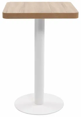 Obrázok produktu pre vidaXL Bistro stôl svetlo hnedý 50x50 cm MDF