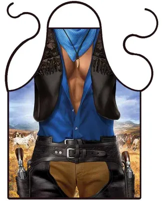 Immagine prodotto di Grembiule da Uomo Cowboy in Poliestere
