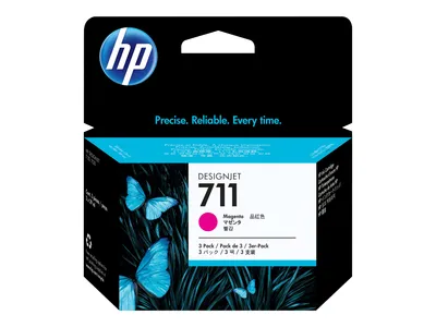 Immagine prodotto di HP 711 - confezione da 3 - 29 ml - magenta - originale