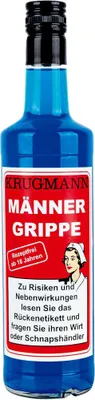 Produktbild von Krugmann MÄNNERGRIPPE Ice-Mint-Likör 15% Vol. 0,7l