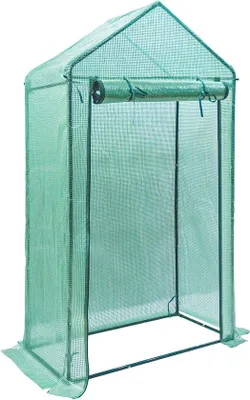 Obrázek produktu pro Kryt na rajčata s protikorozní fólií, zelený, 100 x 50 x 190 cm, opakovaně použitelný
