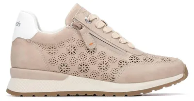 Image de REFRESH - Baskets de sport pour femmes, couleur beige - Chaussures confortables et polyvalentes - Cas