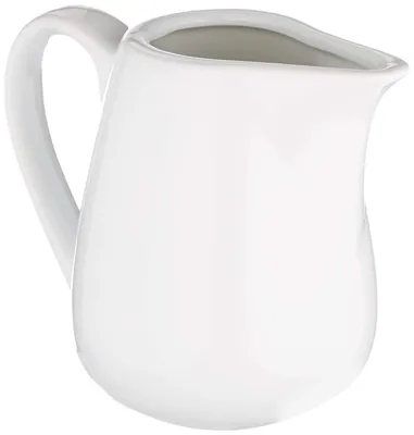 Porzellan-Milchkännchen 250 ml, spülmaschinenfest, mikrowellengeeignet