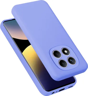 Image de Cadorabo Housse pour Xiaomi Redmi Note 14 Pro 4G Housse en silicone Housse pour téléphone portable en silicone liquide, résistant aux rayures et aux chocs pour Xiaomi Redmi Note 14 Pro 4G