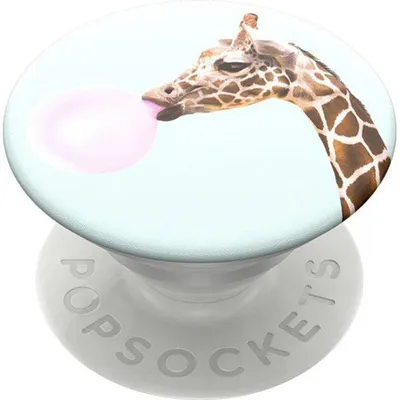Produktbild von PopSockets PG Bubblegum Giraffe, Griffigkeit, Mehrfarbig, Tiermuster, Universal, 1 Stück(e), 39,7 mm