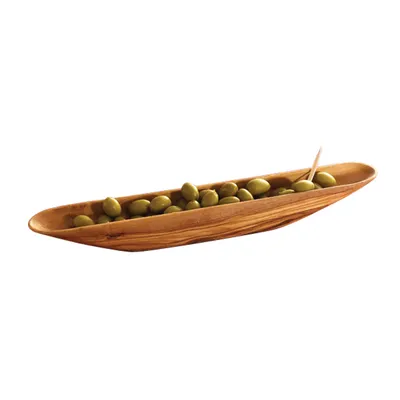Immagine prodotto di BERARD Barca in legno d'ulivo circa 34 x 4 cm, legno d'ulivo