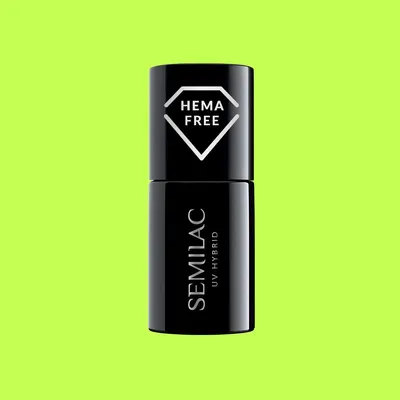 Produktbild von Semilac Hybrid-Lack 440 Energetische Limette 7ml