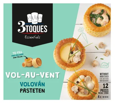 Immagine prodotto di 3Toques Pasteitjes con coperchio, 100g - Perfetto per snack e antipasti