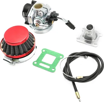 Obrázek produktu pro 2 taktní motor karburátoru vzduchový filtr urychlovací kabel pro kapesní kolo ATV 49cc