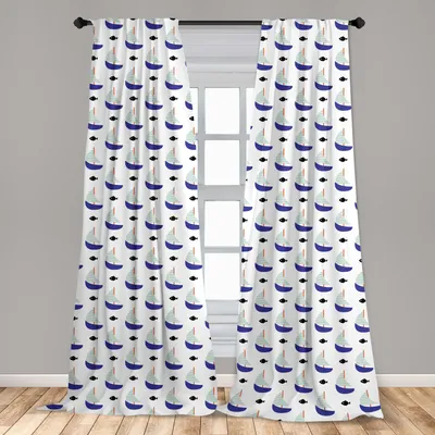 Obrázek produktu pro Abakuhaus, závěsy na okna, minimalistický design, sada se 2 kusy, 150 x 245 cm