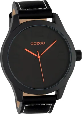 Produktbild von Oozoo Herren Armbanduhr schwarz Analog C1069 Timepieces Lederarmband D2UOC1069
