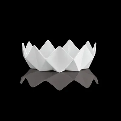 Produktbild von Goebel Schale 24.5 cm - Polygono Star Kaiser Porzellan Polygono Star - Porzellan weiß biskuit 14003771