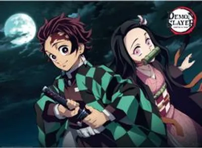 Produktbild von Demon Slayer - Tanjiro & Nezuko - Poster