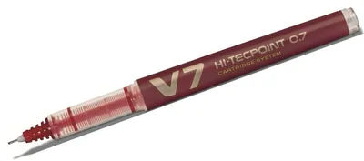 Obrázek produktu pro Rollerové pero pilot begreen hi-tecpoint v7 0,5 mm červené | Krabička a 10 kusů | 10 kusů