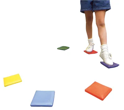 Produktbild von Spordas Spielsäcke Set mit 6 - Aufblasbare Airbags rutschfest