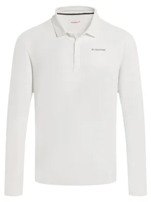 Immagine prodotto di Craghoppers - Polo da uomo "Bramshaw Golf", Nosilife, maniche lunghe CG2586 (M) (Bianco)