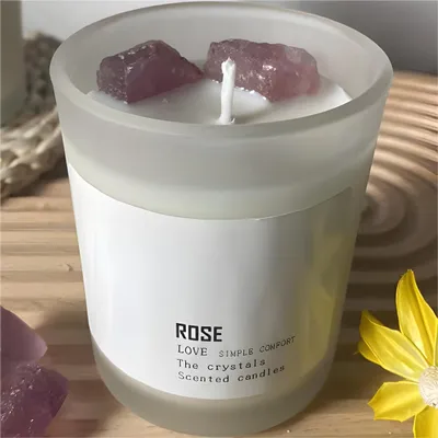 Immagine prodotto di Candela Profumata Rosa - Eleganza e Aromi KP32739