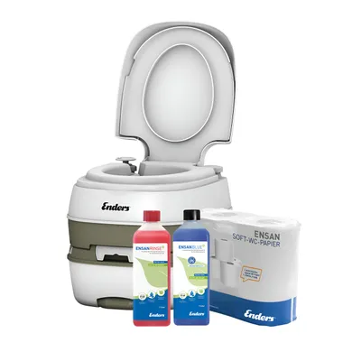 Produktbild von Enders Deluxe Rinse+ Blue+ Toilettenpapier Campingtoilette Camping Mobil