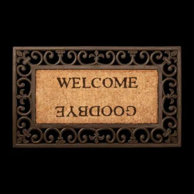 Image de Esschert Design Paillasson Welcome/Goodbye ; RB12