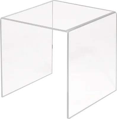 Produktbild von Dekobrücke aus Acrylglas in 200x200x200mm - Zeigis® / Warenträger / U-Ständer / Acrylständer / Warenpräsentation / Dekoständer / Dekoaufsteller / Acryl / transparent / klar / farblos