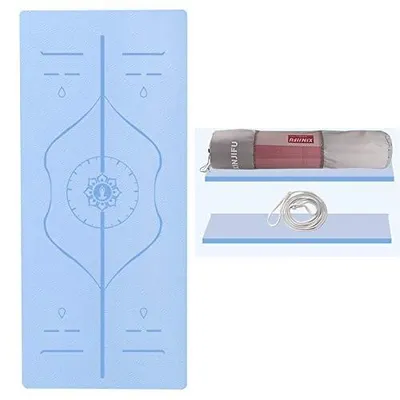 Image de Tapis de yoga en TPE écologique avec sangle de transport