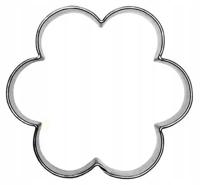 Produktbild von EkoForemki 3,8 cm Keksausstecher Blume 6 Blütenblätter