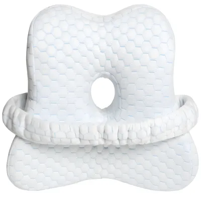 Produktbild von Orthopädisches Kniekissen für Seitenschläfer, Memory-Schaum, ergonomisch, atmungsaktiv, Besseren Schlaf und Druckentlastung bei Knie und Rücken Retoo