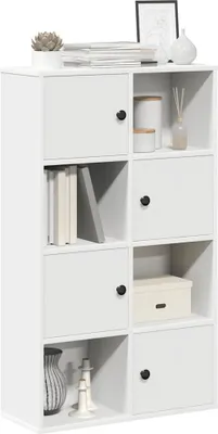Obrázek produktu pro Maison Exclusive – knihovna bílá 60x24x101,5 cm dřevěný materiál