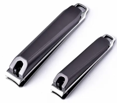 Produktbild von Nagelknipset für Männer, Frauen und dicke Nägel, zweiteiliges Set für Fingernägel und Fußnägel