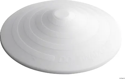Produktbild von Doornado Wandpuffer 2er Set Mini Ø5 cm weiß