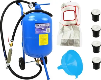 Immagine prodotto di GEKO Sabbiatrice mobile, sabbiatrice 38l G02019