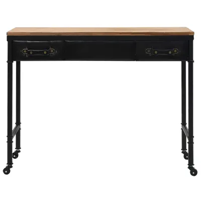 Immagine prodotto di Tavolo consolle in MDF e legno di abete 100 x 33,5 x 80 cm