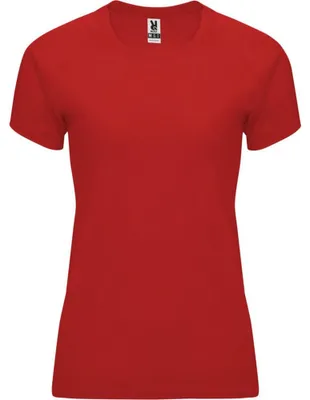 Image de T-shirt Roly Sport « Bahrain » pour femmes LT3040 (M) (rouge)