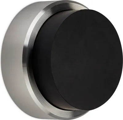 Image de Butoir de porte en acier inoxydable Ø 40 - 60 mm - différentes variantes Butoir de porte mural