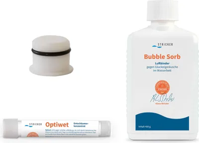 Produktbild von Stricker Wasserbett Service-Set Luft Problemlöser für 1 Wasserkern