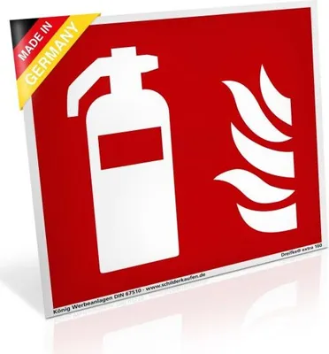 Produktbild von Schild Feuerlöscher | 148x148 | Symbol