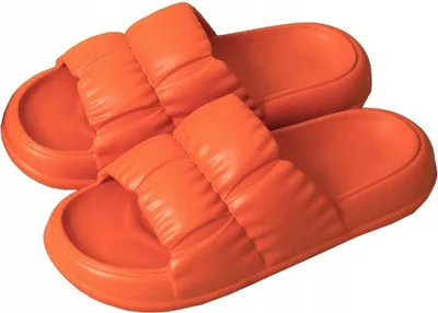 Produktbild von Badeslipper - Badesandalen - Damen - Leichte Schaumstoff- Badeschuhe - Für den Strand - Für das Schwimmbad - Orange - 40-41
