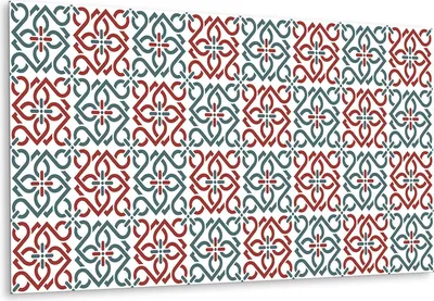 Obrázek produktu pro Arabský Vzor – Samolepicí Obklady na Zeď – PVC Nástěnné Panely – Vinylové Samolepicí Dlaždice – 3D Obklady Bez Vrtání – Nalepovací Tapety do Kuchyně a Koupelny – Samolepicí Fólie na Dlaždice – 100x50 cm