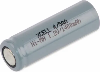 Produktbild von XCELL NiMH-Akku, Industriezelle, 4/5 AA, Flat-Top, 43x14,5mm, 1,2V/1400mAh