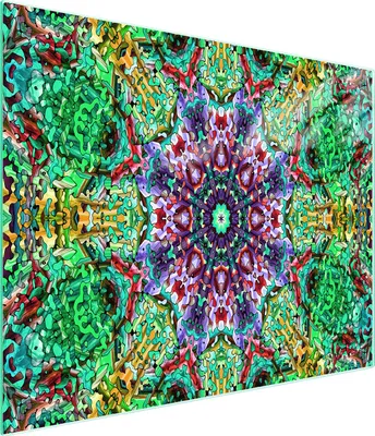 Image de Planche à découper en verre 52x30 motif