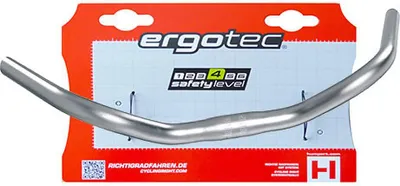 Produktbild von Ergotec Lenker Bügel NSU Edelstahl 550 mm 25.4 mm poliert mit Hänger