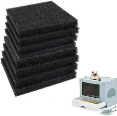 Immagine prodotto di Confezione da 8 sacchetti filtranti per lettiera per gatti con carbone attivo