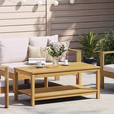 Produktbild von "Schlussverkauf" Beistelltisch Öl-Natur 110x55x45 cm Massivholz Akazie - Couchtische C489