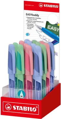 Produktbild von STABILO EASYbuddy Pastel 16er Display Feder M